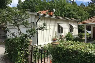 Image de Saltsjöbaden - Belle ville dans l'archipel près de la ville de Stockholm.