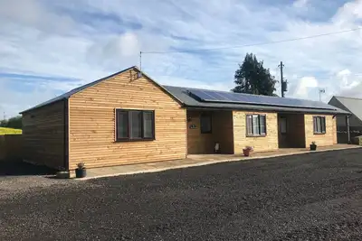 Image de White Owl Barn - Une propriété indépendante construite sur mesure avec une belle vue
