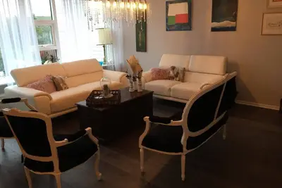 Image de Maison de ville de luxe dans le centre de Reykjavik. Séjournez dans une ville à la campagne.