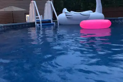 Image de Ferme Poconos, piscine privée / Camelback