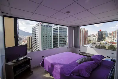 Image de Splendid 1 br apt avec une vue imprenable sur la montagne + meilleur emplacement + wifi + commodités +++