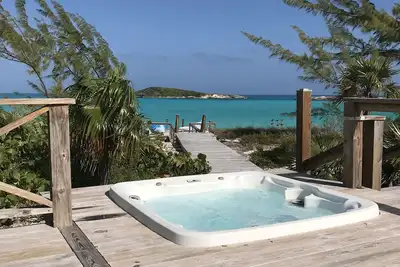 Image de Luxe intime et meilleure plage des Caraïbes au Blue Point Cottage Beach Hous