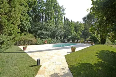 Image de Maison de vacances privée avec Wifi, climatisation, piscine privée, Tv, patio, près de Cortone