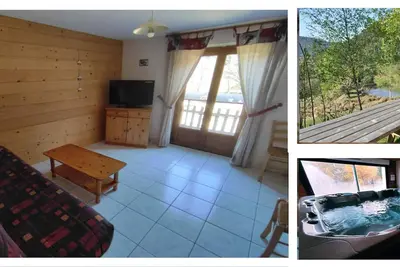 Image de Gîte Martine avec Spa Bain à Remous Sauna Pêche