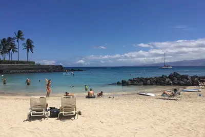 Image de Villas de golf au Mauna Lani H23, incluant Ac, grand parcours de golf et coucher de soleil!