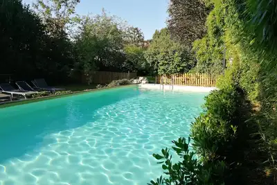 Image de Il s'agit d'une ancienne maison du 1700, avec la piscine près de Venise