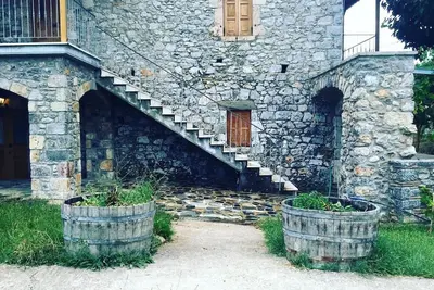 Image de Maison traditionnelle en pierre, montagne du Parnon, Karyes Lakonias