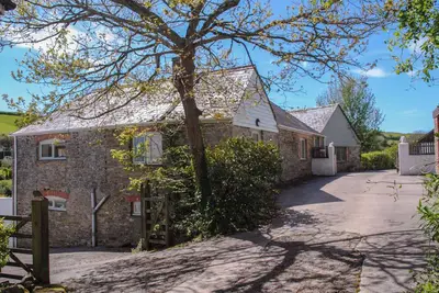 Image de Orchard Barn, Animaux domestiques, avec feu ouvert à Salcombe, Ref 995684