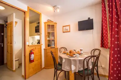 Image de Appartement ski aux pieds pour 4 à Vallandry (Les Arcs) animaux acceptés