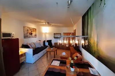 Image de Appartement dans le sud de la Forêt-Noire avec piscine intérieure + sauna, paradis du ski et de la randonnée