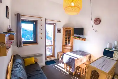 Image de La Rosière - Appartement 6 personnes avec balcon et garage près des pistes