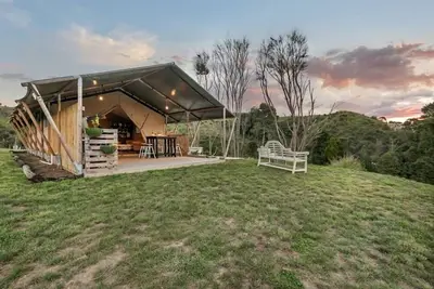 Image de Glamping près d'Auckland et de Coromandel
