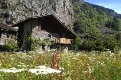 Image de Beau chalet sur les Alpes italiennes