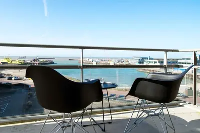 Image de Appartement avec balcon et vue sur la mer