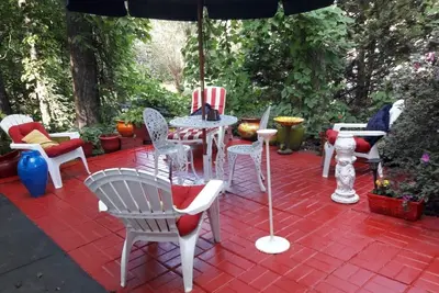 Image de L'appartement terrasse rouge.