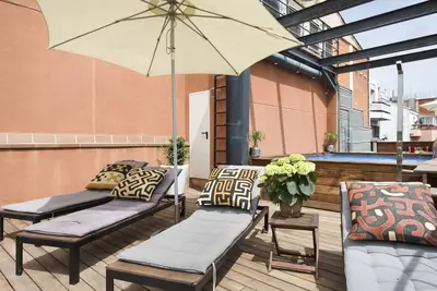 Image de Près de La Catedral del Mar - 3 chambres 8 pax avec piscine - WiFi gratuit