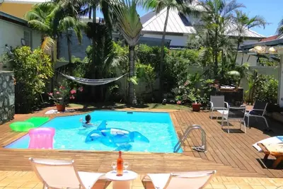 Image de Magnifique villa de luxe, Bungalow indépendant à 150m du lagon