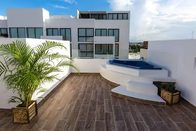 Image de Énorme Ph de charme avec toit privé et jacuzzi