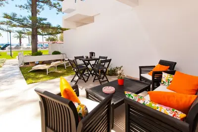 Image de Oiza Beach Sand Castle, appartement pour 4 en face de la plage de Puerto Alcudia