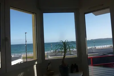 Image de Apt  vue mer  plage de Trestraou