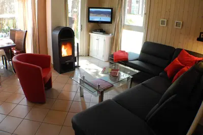 Image de Maison de vacances exclusive directement sur la plage de la mer Baltique dans les dunes de Baabe