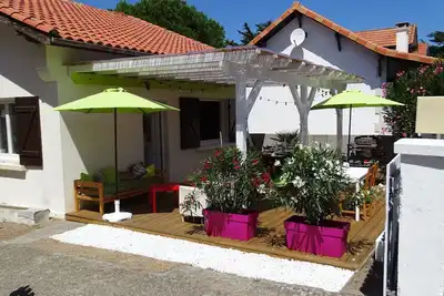 Image de Maison de plein pied à 200m de l'océan/Terrasse extérieure de 55m2