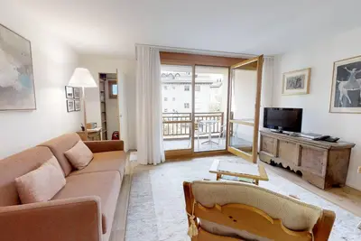 Image de Appartement de 2½ chambres, ensoleillé et calme, au premier étage, 64 m2, orient