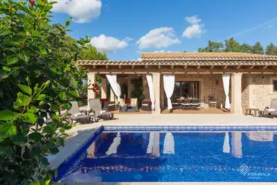 Image de Son March - Spectaculaire villa avec piscine et jardin à la périphérie de sa Pobla
