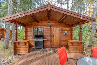 Image de Authentique cabane en rondins allemande à Hayward! !