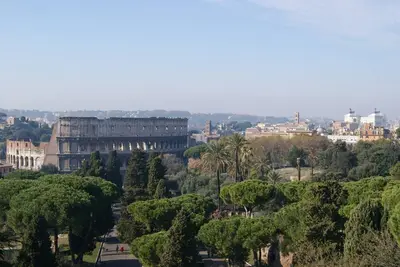Image de appartement au coeur de Rome vue fantastique sur le Colisée, à des prix spéciaux