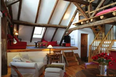 Image de Le Monetier Les Bains: Magnifique appartement dans Chalet au Casset