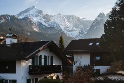 Image de Panorama - vue sur la montagne, ensoleillé, confortable, 100 m2, généreux