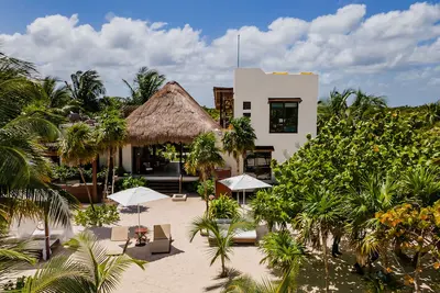 Image de Villa isolée en bord de mer à Sian Ka'an, Tulum