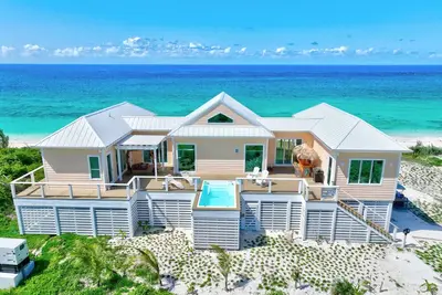 Image de Isolée rustique Cottage Bahamas Beach