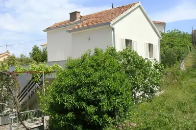 Image de Appartement de deux chambres avec la terrasse et la vue sur le mer Supetar, Brac (A-15017-a)