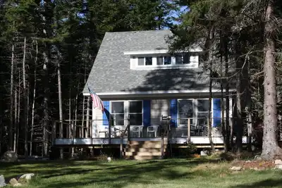 Image de New Cottage Secluded Deer Isle Avec Île Vues