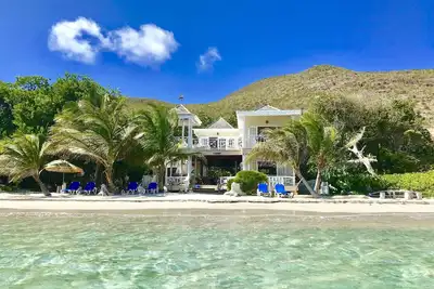 Image de St Kitts Nature & Beach Lovers chalet tranquille à droite sur la plage