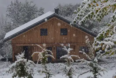 Image de Chalet indépendant 4-10 personnes, 145m2, 4 chambres, proche Station Valmorel
