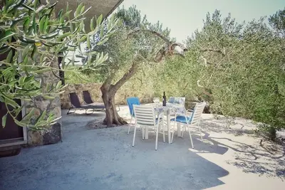 Image de Maison de vacances de style Robinson Crusoé isolée Povlja, Brac (K-14500)