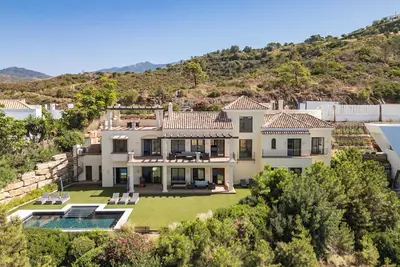 Image de Villa de luxe spectaculaire près de Marbella - parfait pour les familles