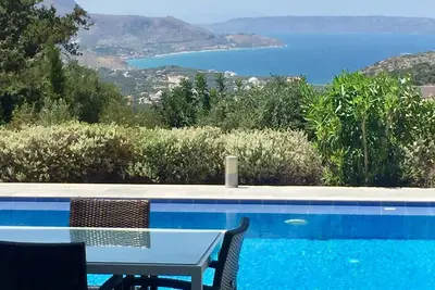 Villa Penelope pour 1 à 4 personnes, vue mer, piscine privée, au calme