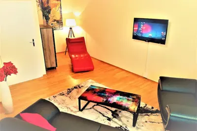 Image de Appartement de luxe Hof / Bavière avec sommier à ressorts