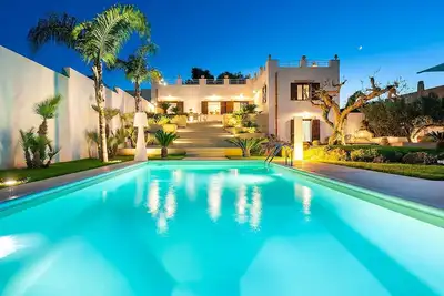 Image de Villa La Pigna, dans l'ouest de la Sicile, avec piscine, 3 chambres à coucher, peut accueillir 5 personnes