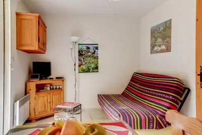 Image de Studio cabine 5 pers, balcon sud, parking, proche centre Luz-Saint-Sauveur, ski et thermes à proximité