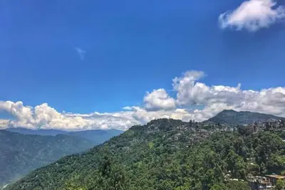 Image de Chambre Triple avec vue sur la montagne et le lever du soleil - The Atrium Park Homestay - Inde