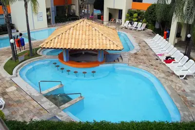 Image de Prive das Caldas, 8 piscines, sauna, 2 chambres climatisées, jusqu'à 6 personnes, garage
