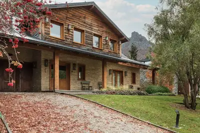 Image de Etonnant Maison à Bariloche, en Patagonie, hiver et d'été