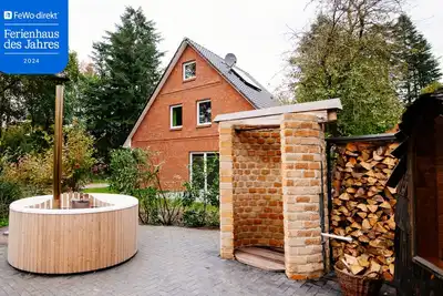 Image de 2018 Nouvelle maison de vacances construite dans un environnement calme