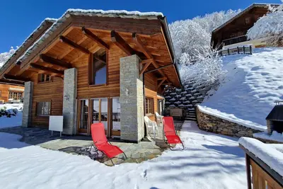 Image de Vue magnifique, ensoleillement max, ski de rêve, calme absolu, balades