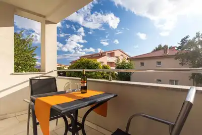 Image de Studio avec balcon et air conditionné